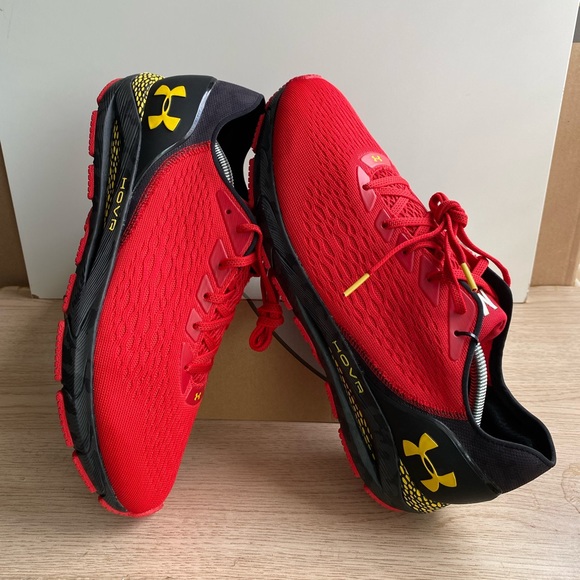 Under Armour HOVR Sonic 3 Team ‘Maryland Terrapins’ Men Sneakers- SZ 12 - Picture 2 of 9